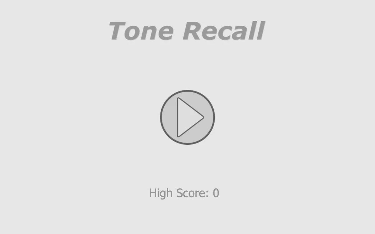 Tone Recall, mid-game